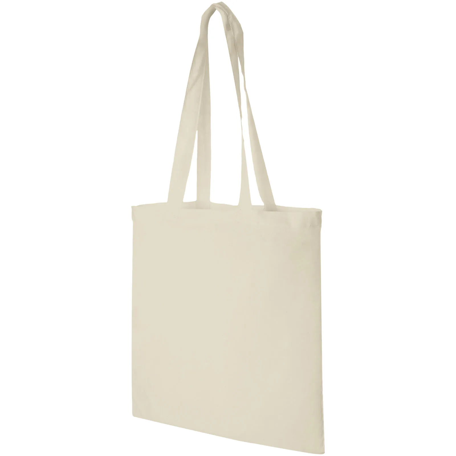 Unbranded Madras 140 g/m² cotton tote bag 7L