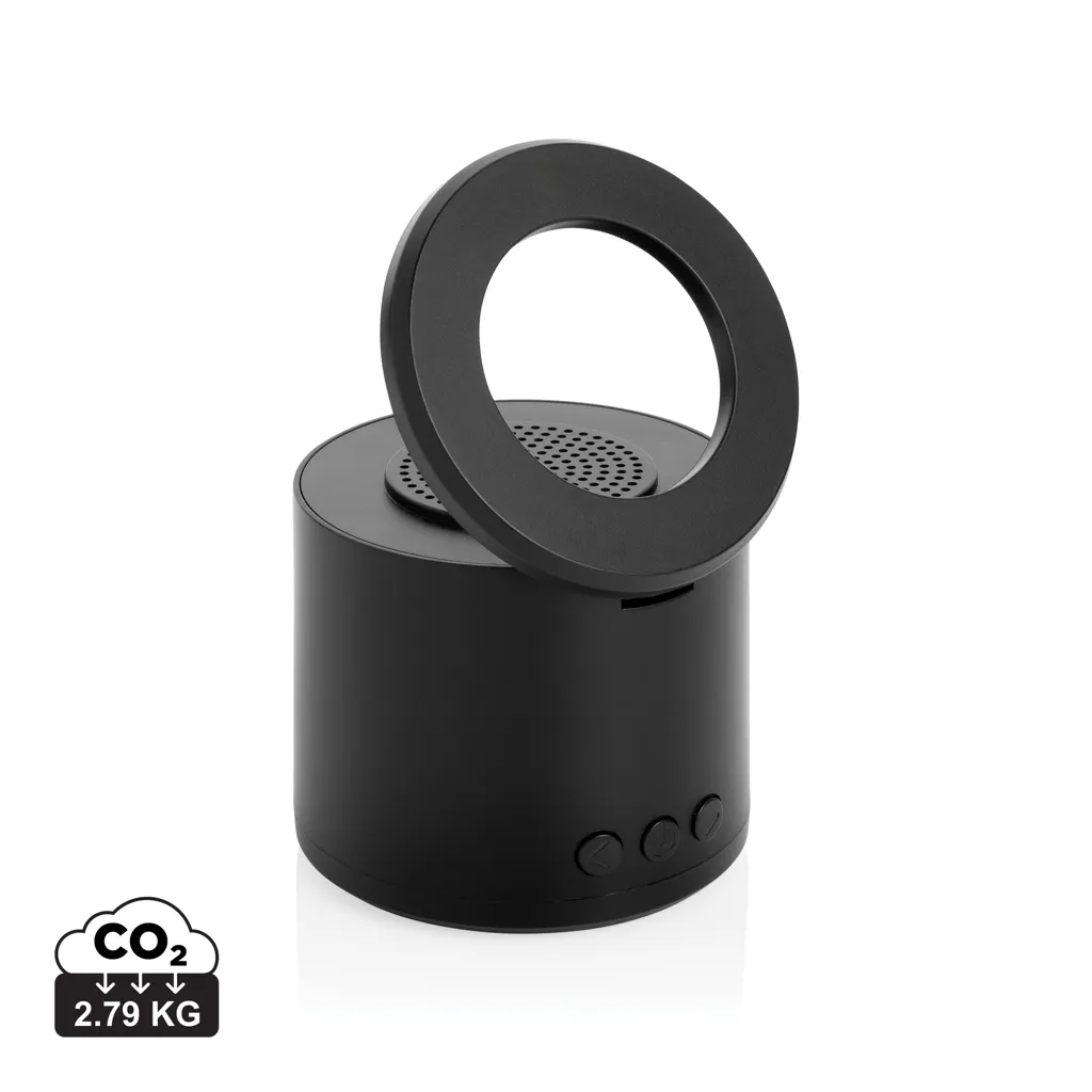 Magpulse RCS-sertifikaadiga taaskasutatud plastikust 3W kõlar magnetilise hoidikuga