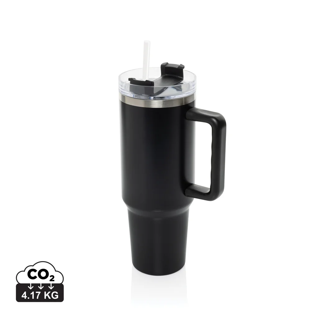 XD Collection Peakflow RCS-taaskasutatud terasest termoskruus 1200ml